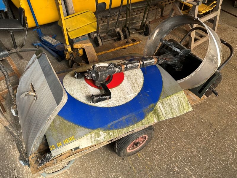 Some of the requested parts that have been removed from the aircraft, are now in store pending disposal/collection.