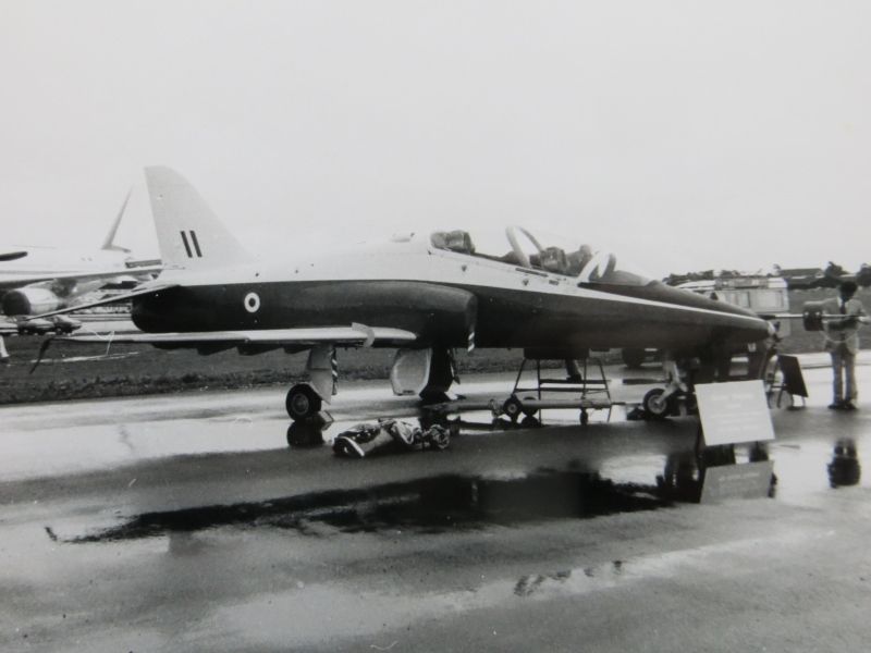 An early Royal Air Force Hawk trainer