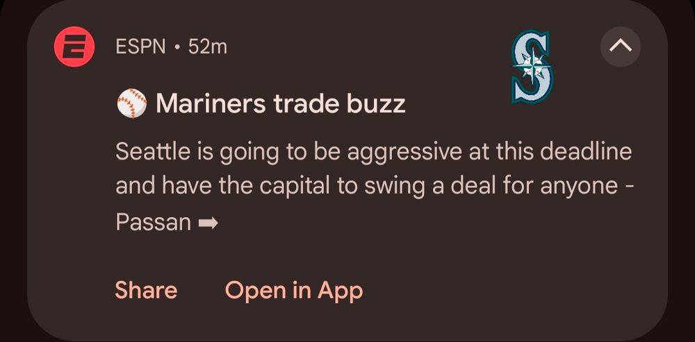 Jeff Passan saying the Mariners care about trying to win this year or something