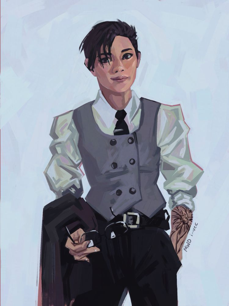 Same pic but with an undercut and arm tattoo