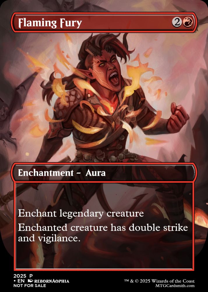 Karlach from Baldur's Gate 3. She is a red-skinned tiefling woman with orange eyes and a sidecut. One of her horns is broken, and she has a pointed tail. She wears a leather outfit. She stands on a lava floor and screams curiously. Flames of fire surround her.