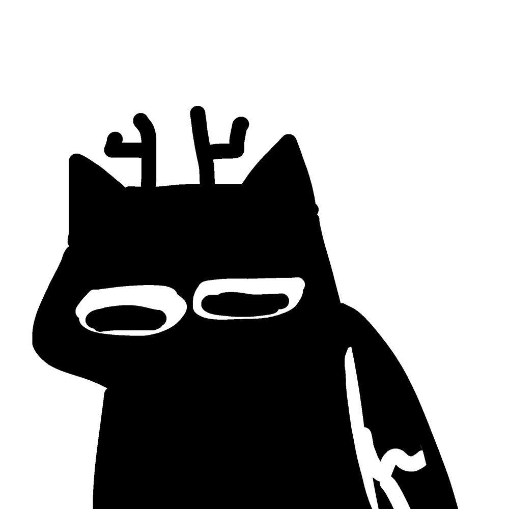 Croer, while still looking down, squints its eyes, showing concern, disapproval, or some other emotion 

Drawn on ibisPaint on my phone with my finger