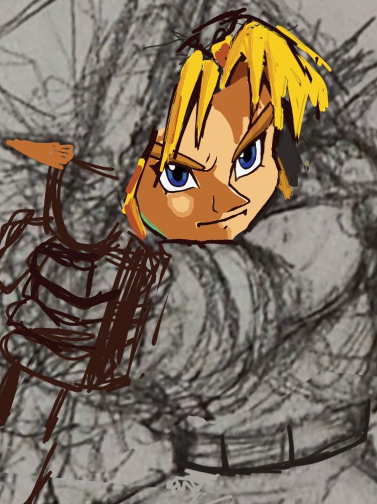 Ocarina of Time Link fanart based on Yusuke Nakano's Art from the Legend of Zelda