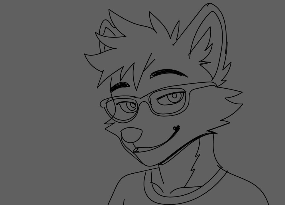 fox sketch