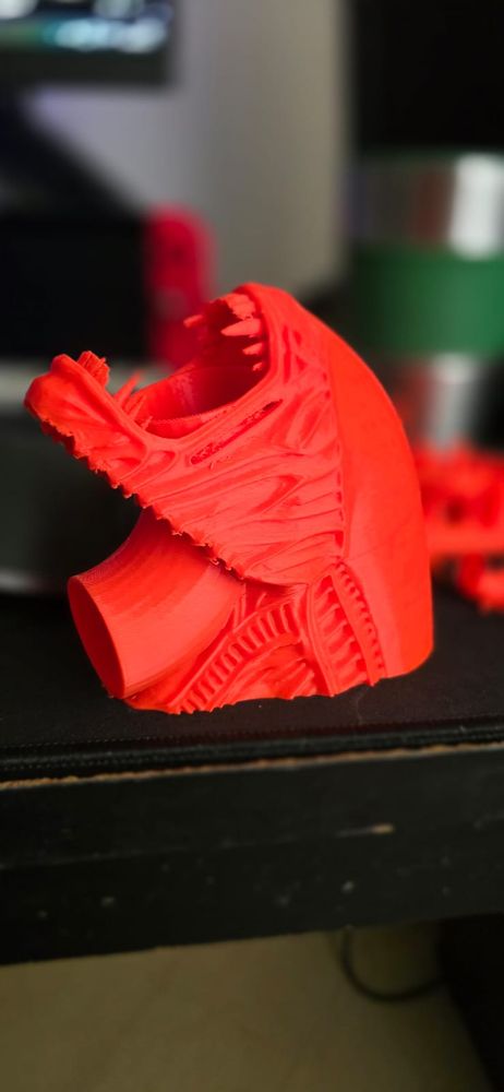 Impressão 3d supimpa do xenomorfo