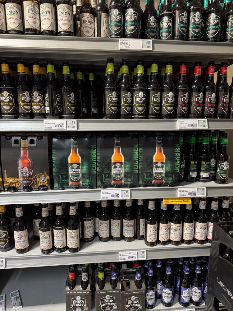 Union Bier aus Bremen