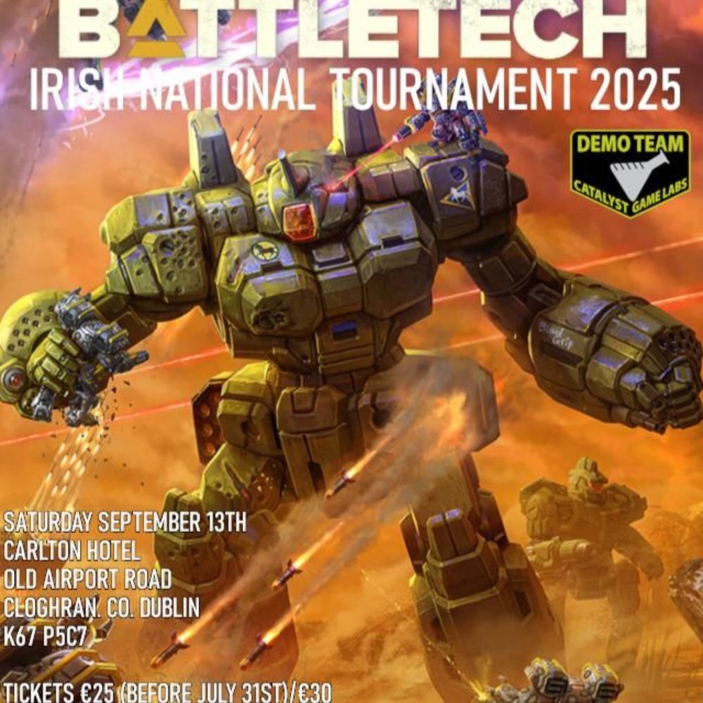 Battletech Irish Nationals 2025