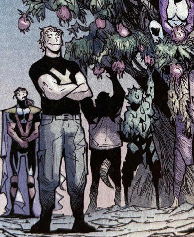 Age of Revelation 0. Doug’s made a tree with food for his mutants. It’s incredibly goofy.