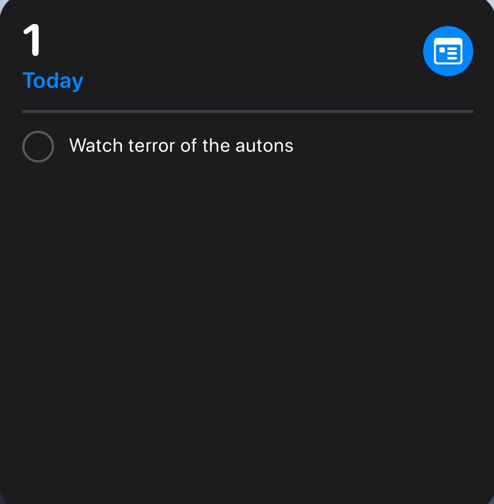 1
Today
Watch terror of the autons