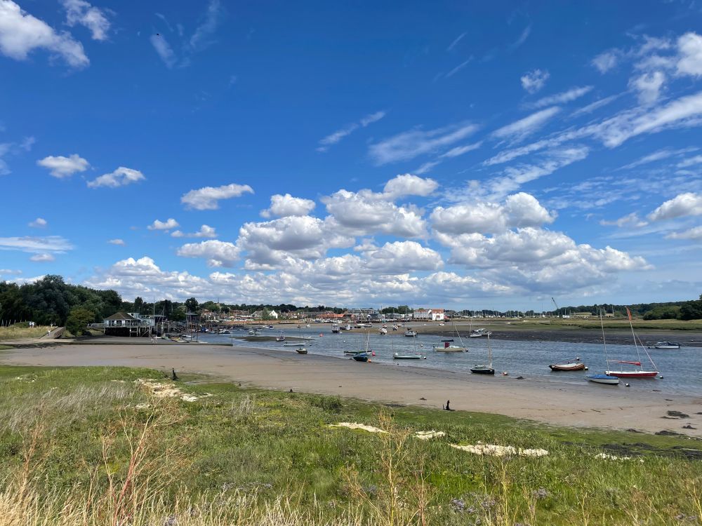 Photo of Woodbridge from the river path (Deben)