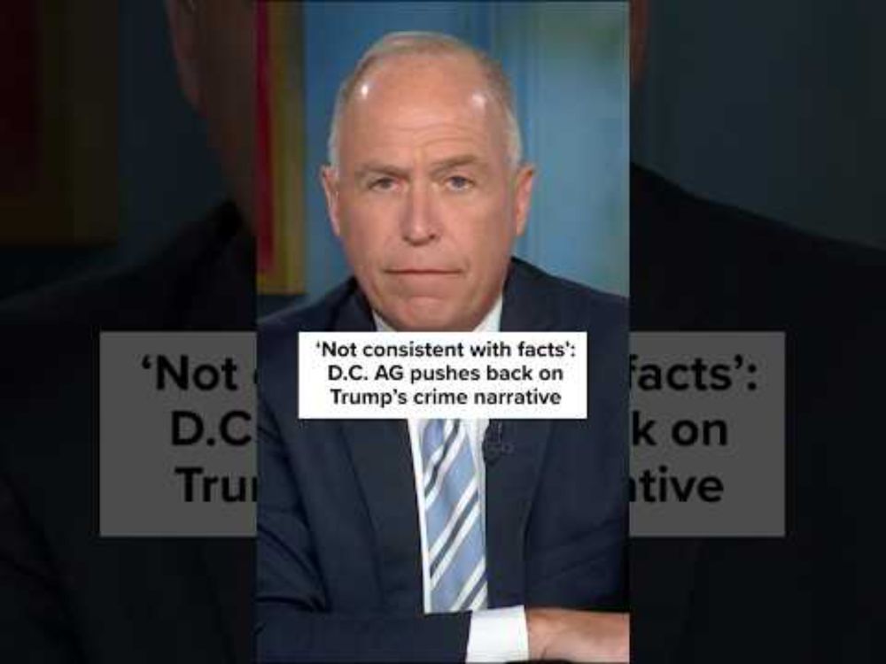 ‘Not consistent with facts’: D.C. AG pushes back on Trump’s crime narrative