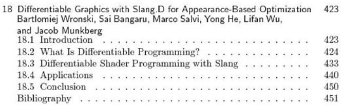 Screenshot from the book table of contents.