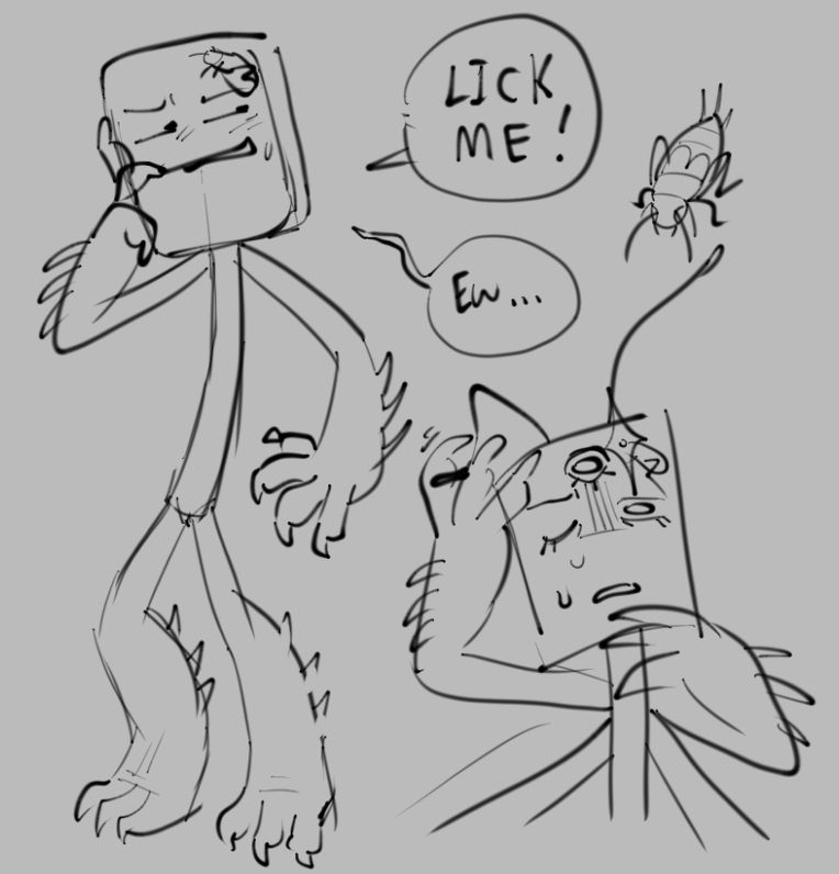 the sketch of the previous image