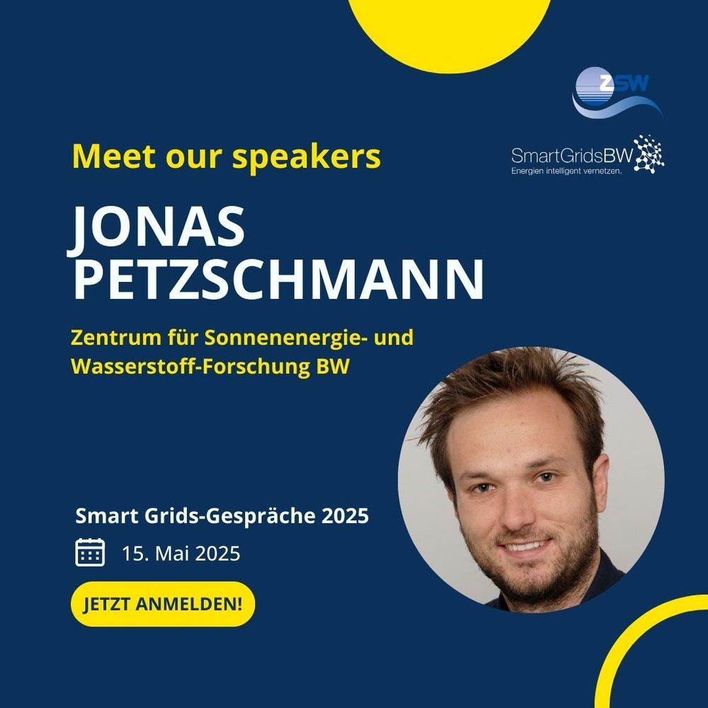 Smart Grids-Gespräche 2025: Jonas Petzschmann (ZSW BW) beleuchtet in seiner Keynote übergeordnete Fragen rund um §14a EnWG und die Rolle von Netzentgelten für ein flexibles, zukunftsfähiges Stromnetz.