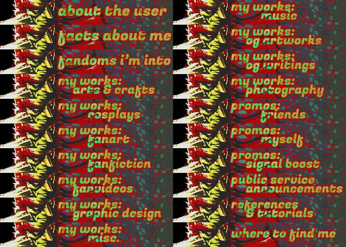 Pillowfort Sidebar Banners of Ganondorf (TotK) for your Profile.