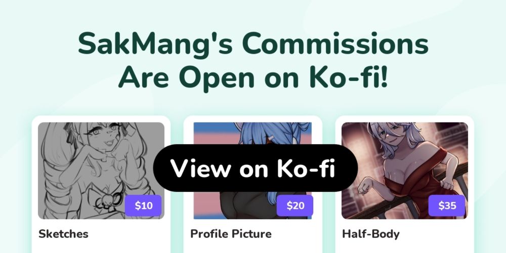 SakMang's Ko-fi Commissions