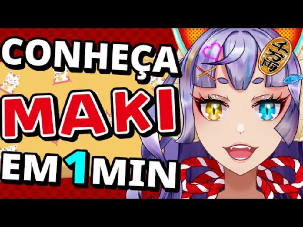 【Self-introduction】Maneki Maki, a Gata da Sorte【PNGTuber JP no BR】