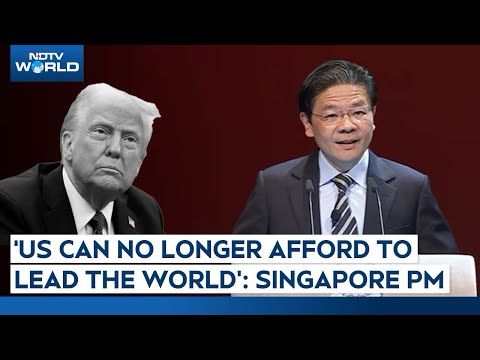 Singapore PM Full Speech | Lawrence Wong's Message To US Amid Trump's Tariff War With China
