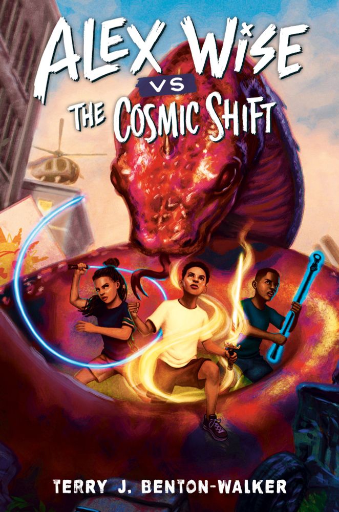 The cover of Alex Wise vs the Cosmic Shift by Terry J. Benton-Walker 