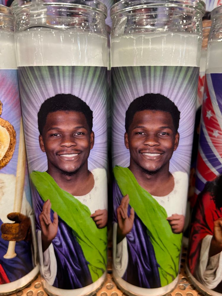 St Anthony Edwards candle