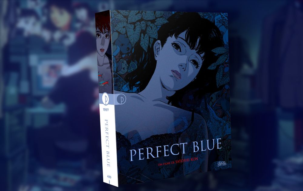 IMAGEM: Montagem com capa do BD de Perfect Blue