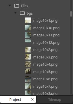 Cut your large image into small parts with name that tell its place on a grid. I used https://imagy.app/split-image/ for that
