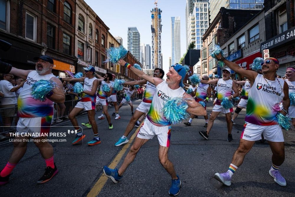 People march in the Toronto Pride Parade on Sunday, June 29, 2025. THE CANADIAN PRESS/Arlyn McAdorey
