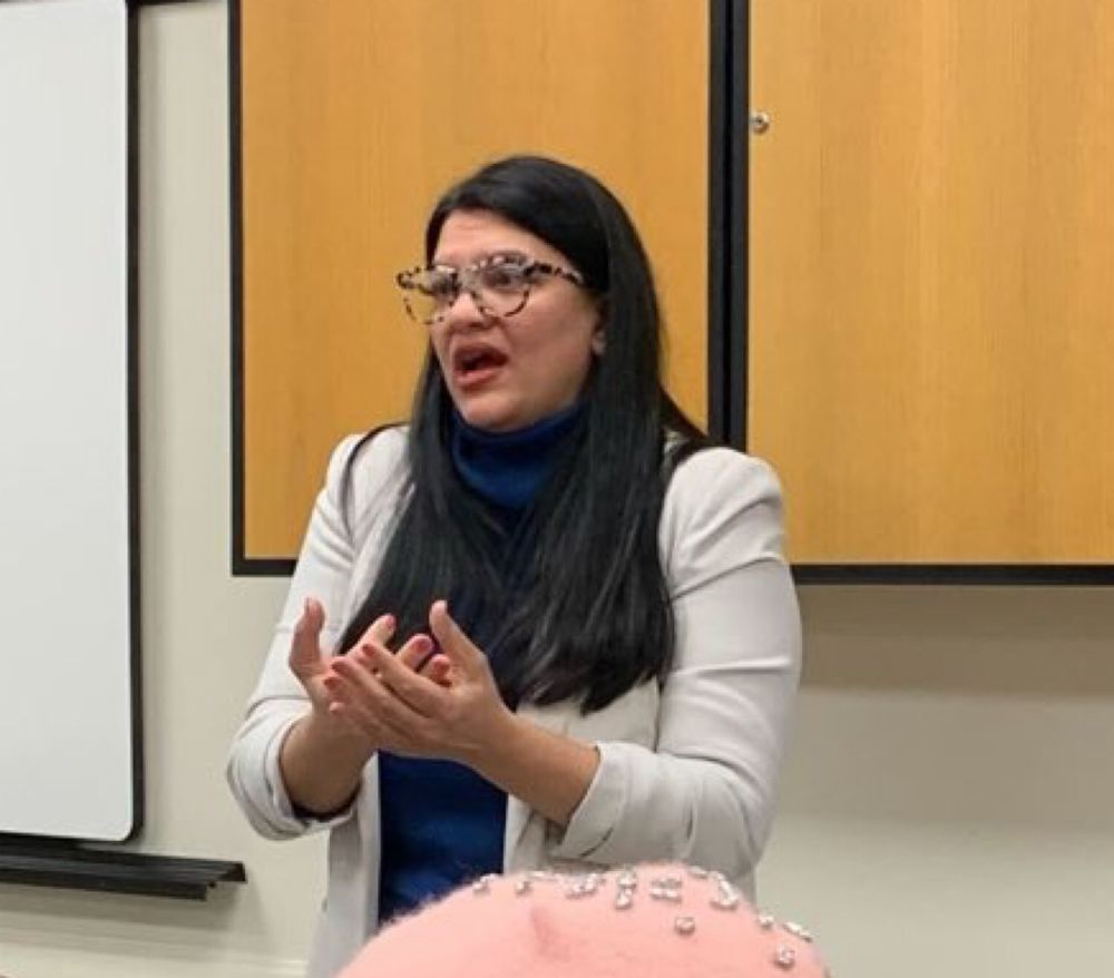 "Rep. Rashida Tlaib Votes 'No' on GOP Budget"