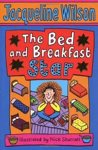 Book cover showing The Bed and Breakfast Star by Jaqueline Wilson