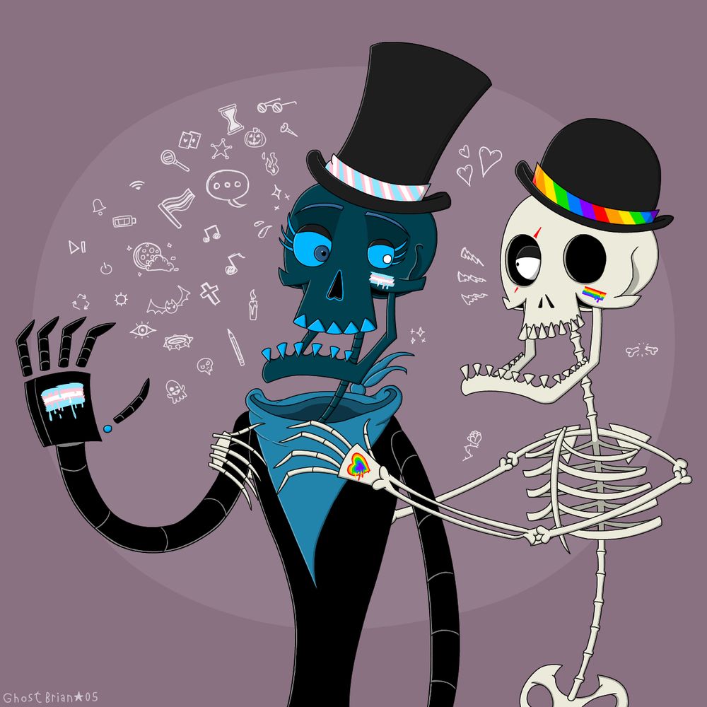 When i get a chance about second pride month and making on my "corpse bride" whilst.
