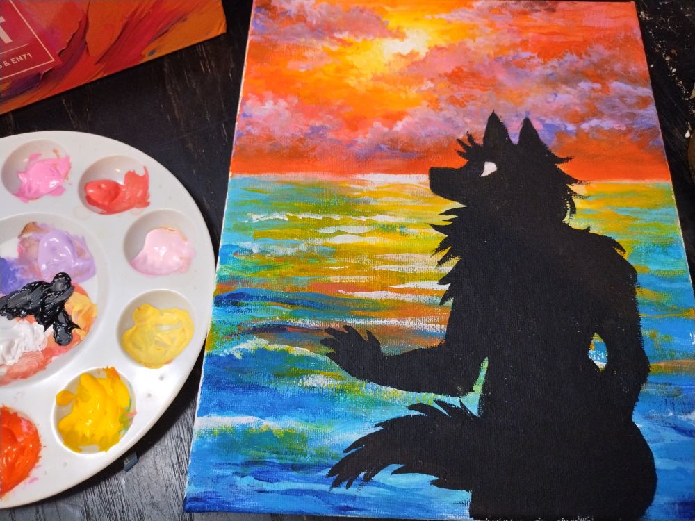 Same as the previous image, but it shows the pallet too.