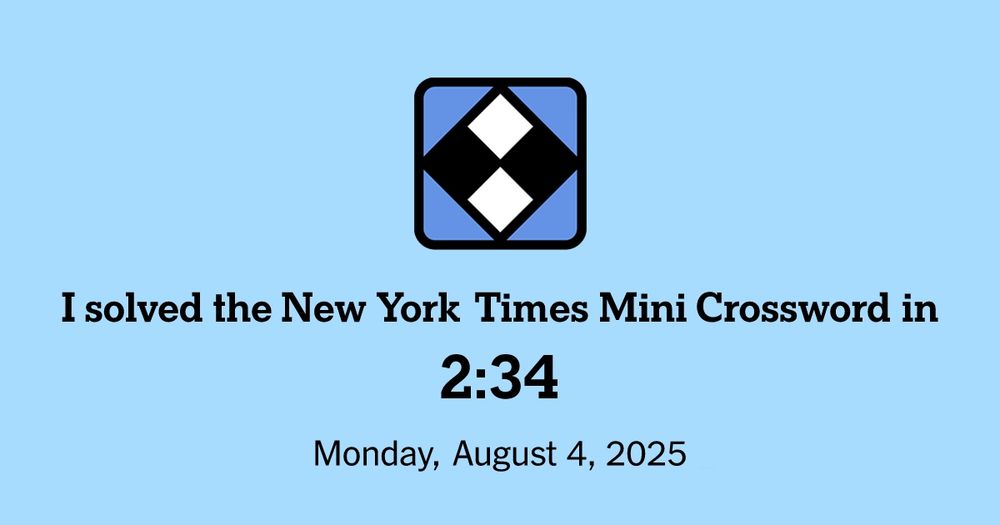 All the fun of the larger New York Times Crossword, but you can solve it in seconds.