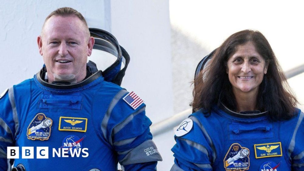 They went to space for eight days - and could be stuck until 2025 - BBC News