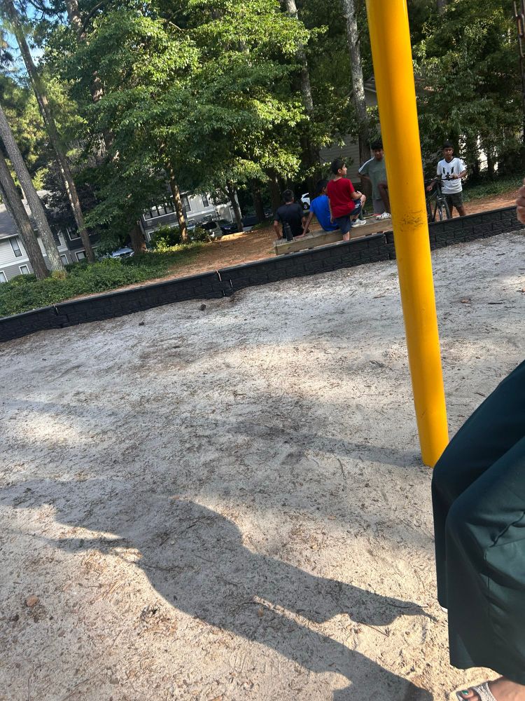 playground swing set shadow, just a small pic capturing the moment, not really meant to be described