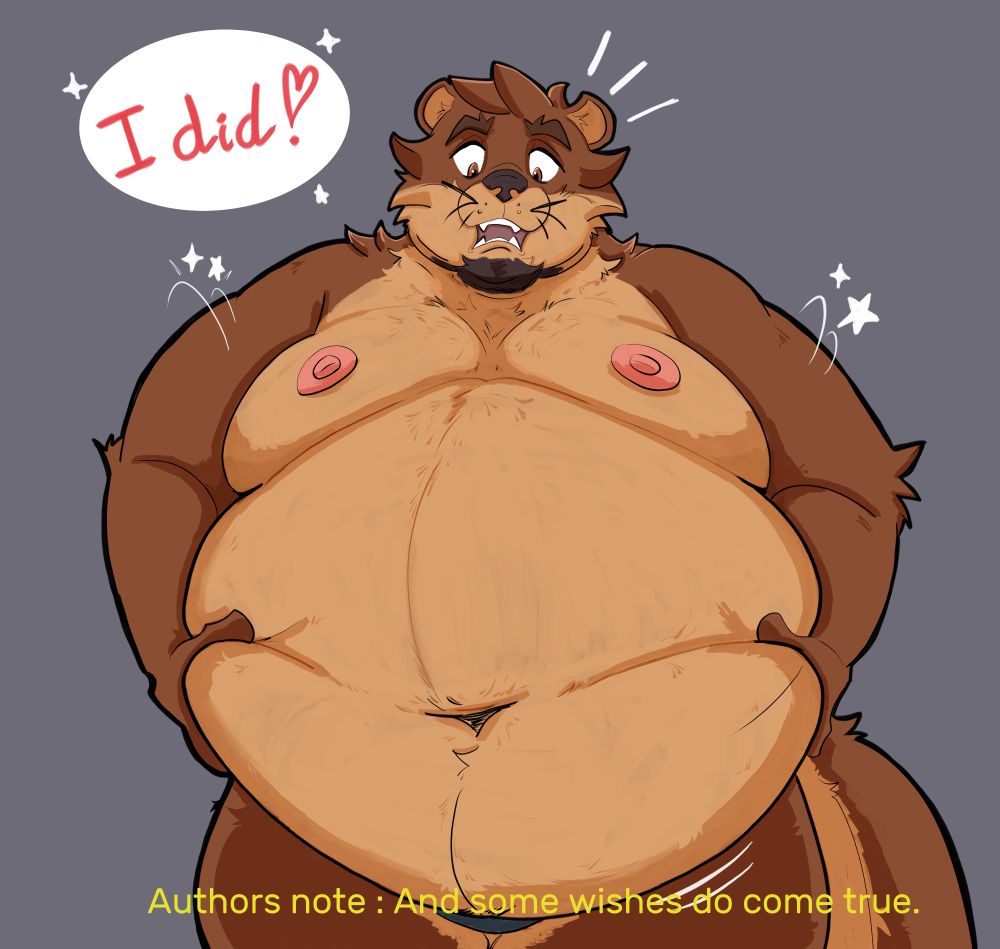 Same anthro otter but significantly heavier