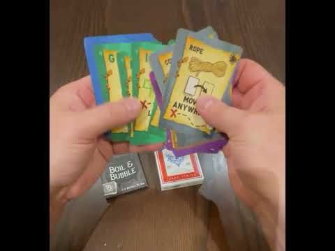 Deck Hand Games samples unboxing