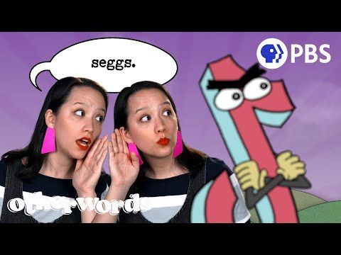 Image of Erica Brozovsky, Ph.D. talking to a mirror iamge of herself

saying "Seggs"

Otherwords is the name of the PBS series