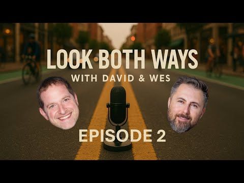 Floating heads of David and Wes

"Look Both Ways Episode 2"