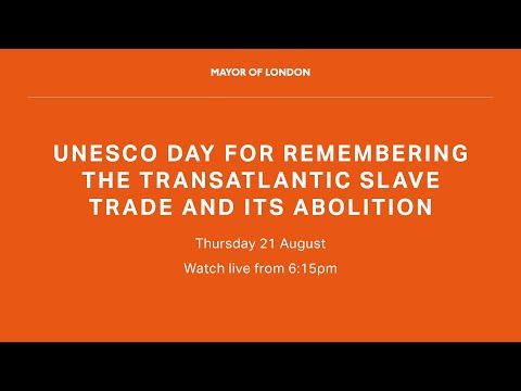 INESCO Day for Remembering The Transatlantic Slave Trade and Its Abolition Thursday 21 August 