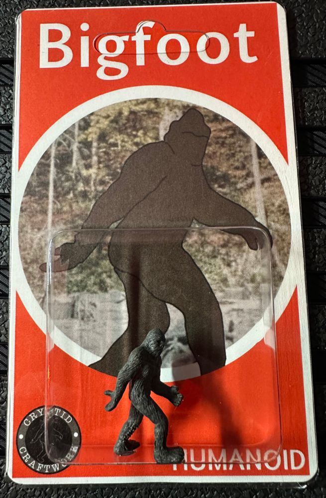 Bigfoot retro custom carded mini figure