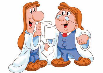 Picture of the (now discontinued i think?) Tetley tea mascot characters