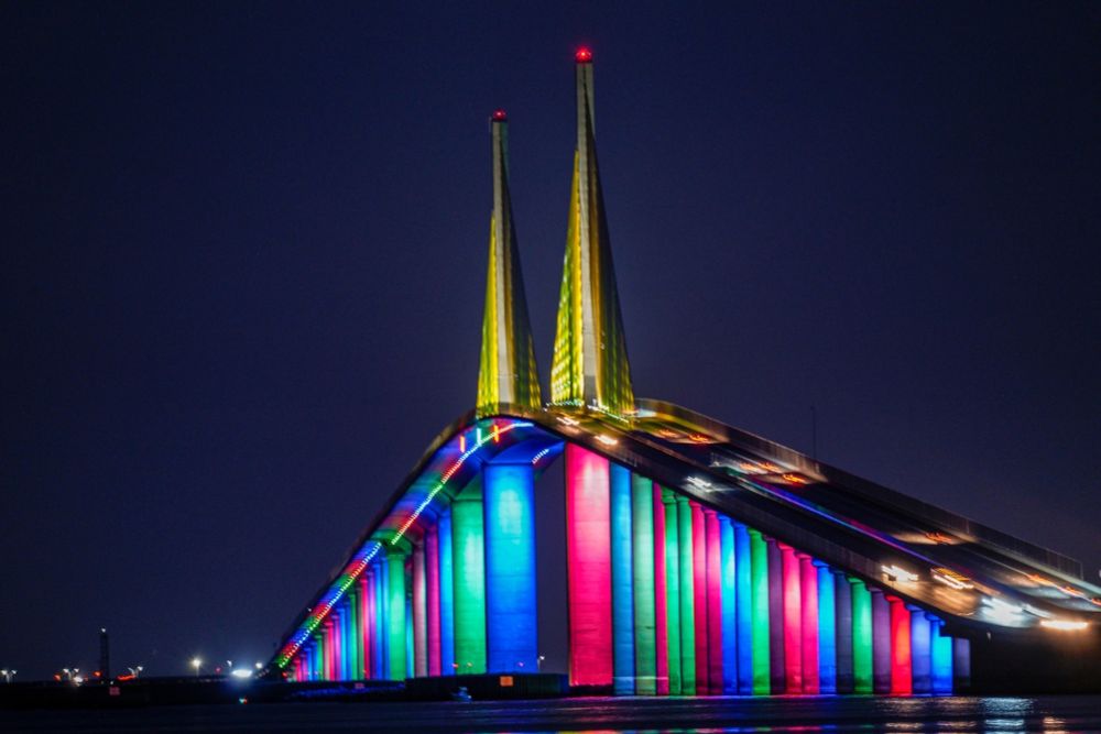 DeSantis’s ‘Freedom Summer’ means no rainbow lights for Florida bridges