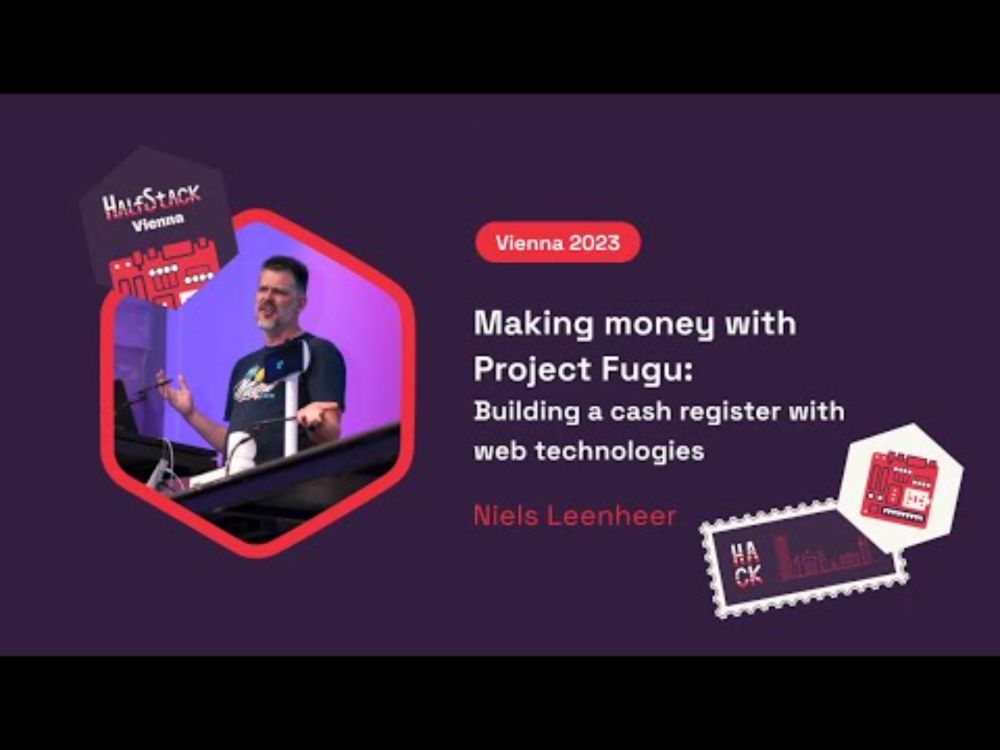 Making money with Project Fugu: building a cash register with web technologies