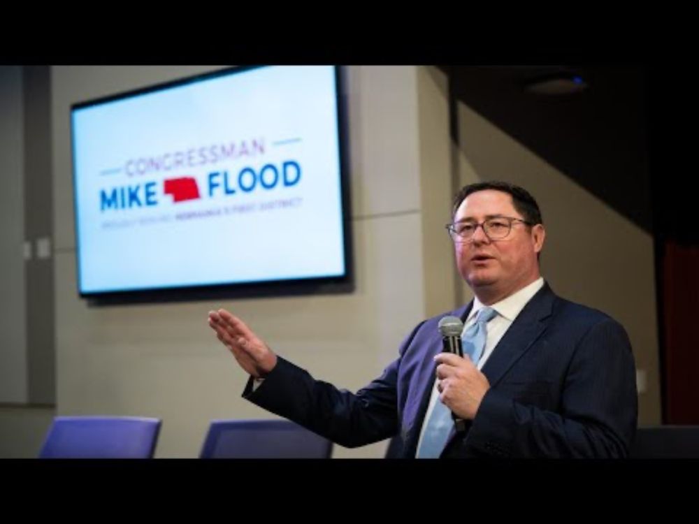 Live Coverage of Town Hall with Congressman Mike Flood (Nebraska's 1st Congressional District)