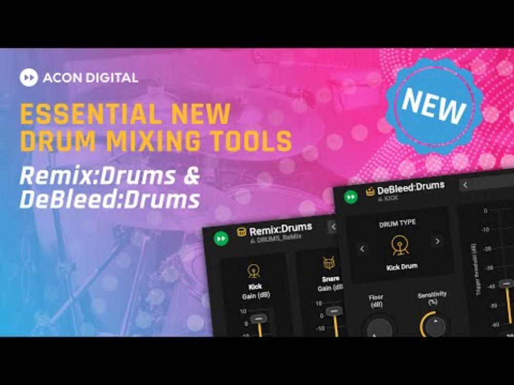 Essential Drum Mixing Tools | Remix:Drums & DeBleed:Drums