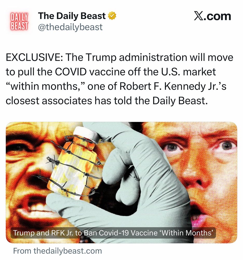 Trump to remove access to the Covid vaccines 
