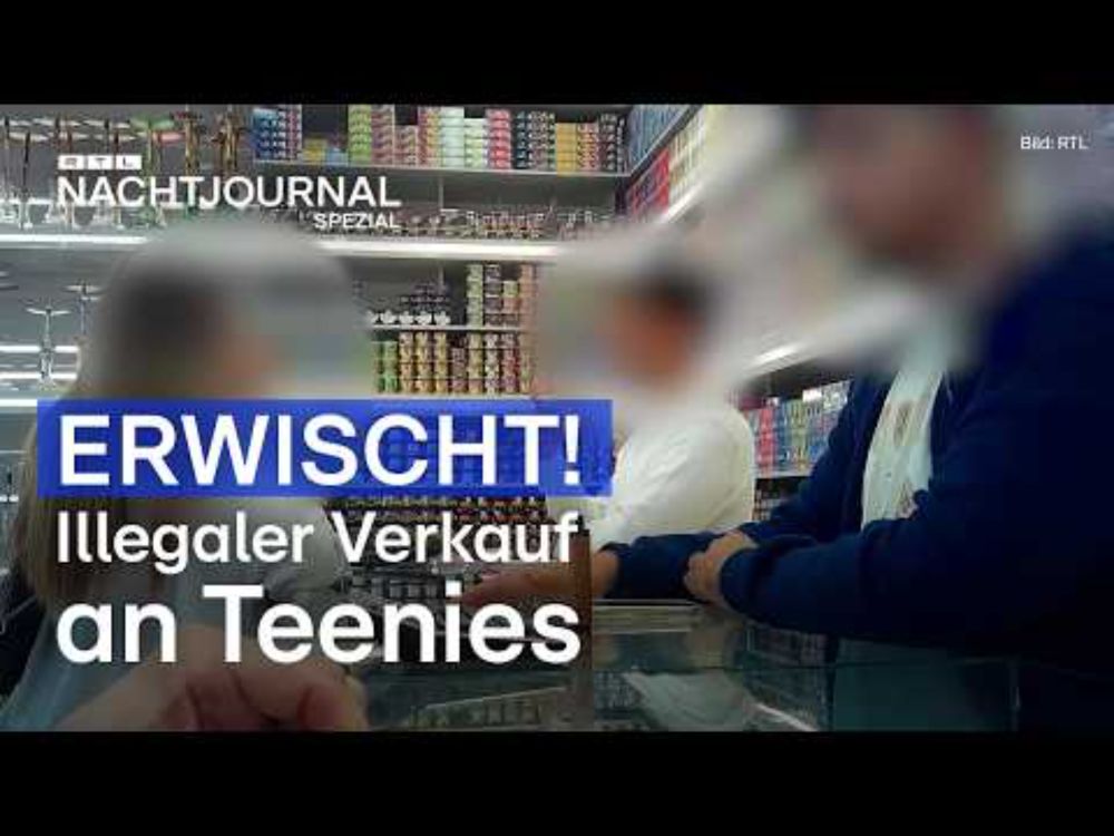 Vape-Wahnsinn: Detektive decken illegale Verkäufe auf | RTL Nachtjournal