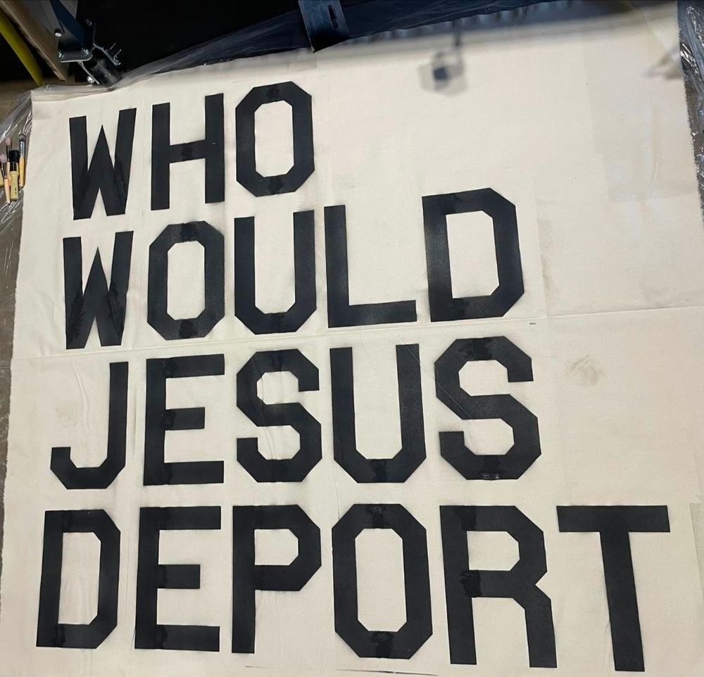 Who would Jesus deport sign