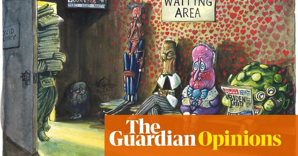 Martin Rowson on the UK’s Covid inquiry – cartoon