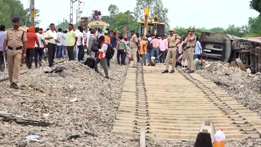 Gonda train accident: SDRF, NDRF teams deployed for relief work